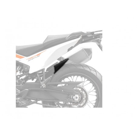 rear fender extension for motorcycle
