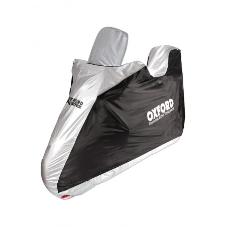 capa de moto com baú aquatex highscreen 203x83x112 cm
