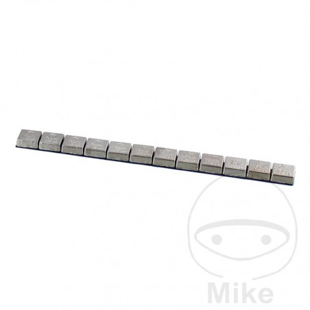 pack 20 pesos adhesius barra de zinc per a llanda de moto 60 gr 5 gr