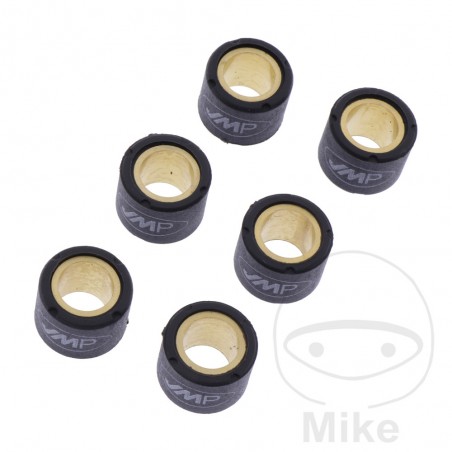 set di 6 rulli variatore 8.5 g 18 x 14 mm