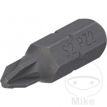 embout de tournevis hexagonal phillips pz2 5/16 30 mm = 8 mm