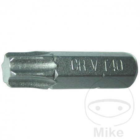 torx-skruetrækkerbit t70 5/16 30 mm = 8 mm