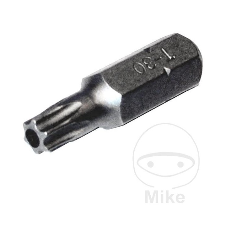 CONDOR Punta de destornillador torx con agujero T40 25 MM 1/4 6.3 632.48.42