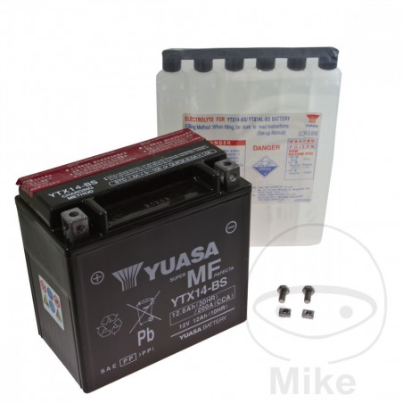 motor akkumulátor ytx14-bs