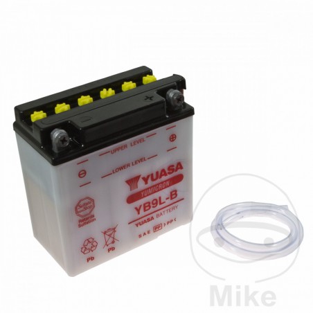 motorcykelbatteri yb9l-b