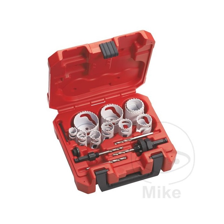 MILWAUKEE Kit 14 piezas perforadora bi-metal 6441000