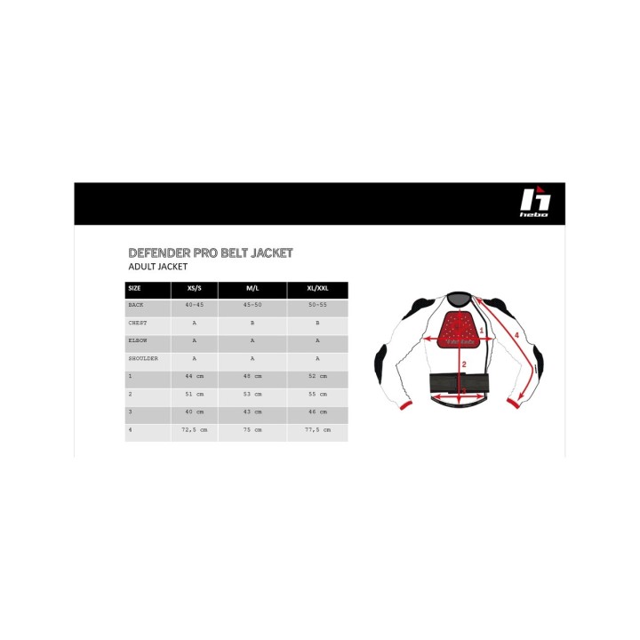 HEBO Langarm-Schutzoverall DEFENDER PRO BELT HE6351