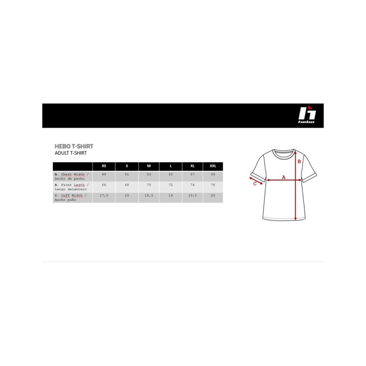 HEBO CAMISETA COM LOGÓTIPO HM5504G