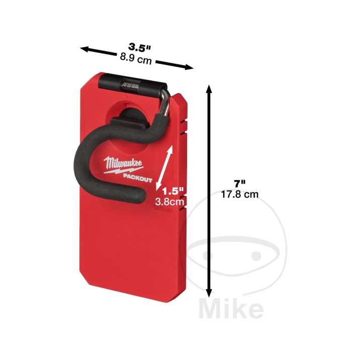 MILWAUKEE Gancho en s para herramientas PACKOUT 6990539