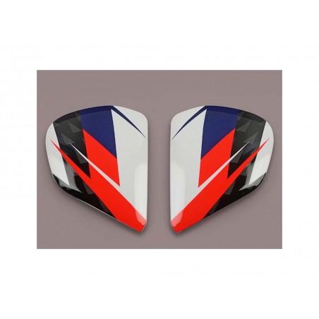 tampas laterais de substituição para capacete vas-v rush