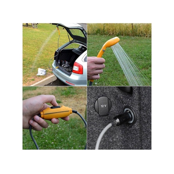 FASEBA Tragbare Dusche mit Anschluss 12V 04080