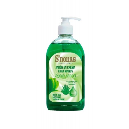 handzeep met aloë vera snonas 500 ml