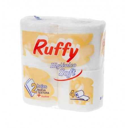 husholdningstoiletpapir ruffy 15 metros 4u