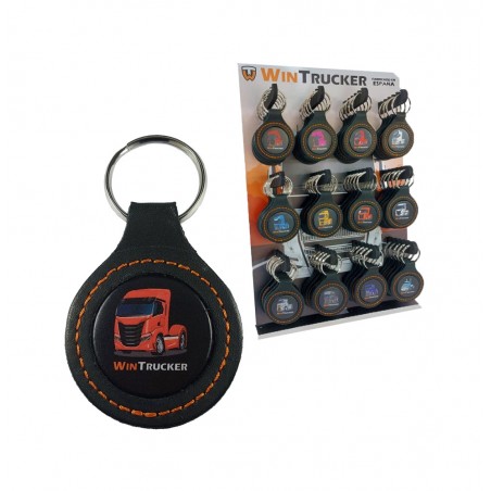 porta claus de pell tipus camió iveco21