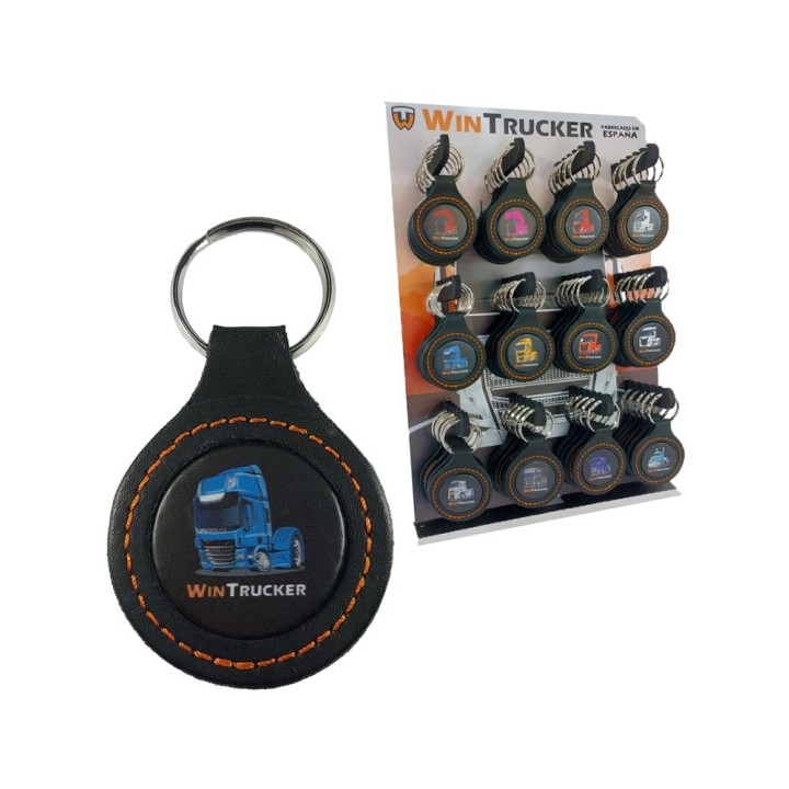 WINTRUCKER Porte-clés en cuir type camion DAF20 07256
