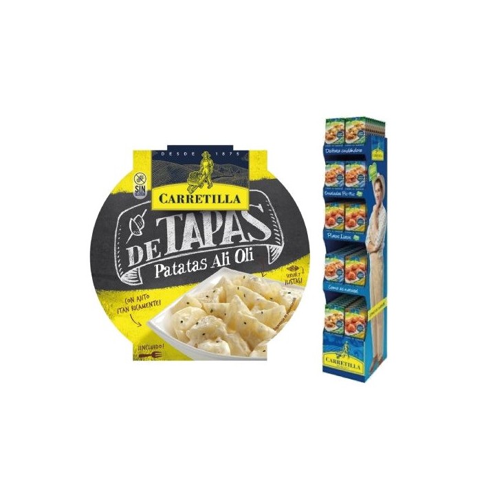 CARRETILLA Plato de patatas ali-oli 103702