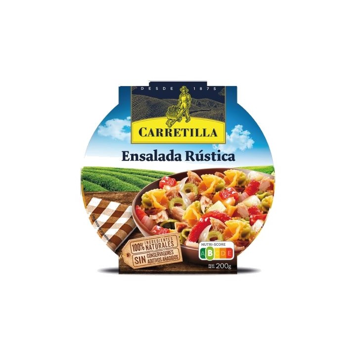 CARRETILLA Rustic salad plate 103706