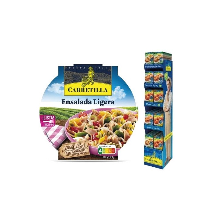 CARRETILLA Plato ensalada ligera 103707