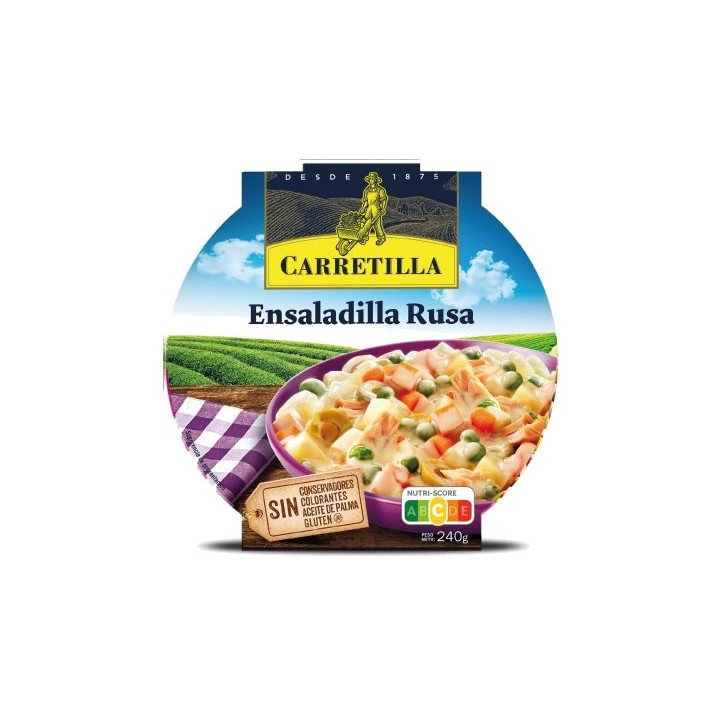CARRETILLA Plat de salade russe 103708