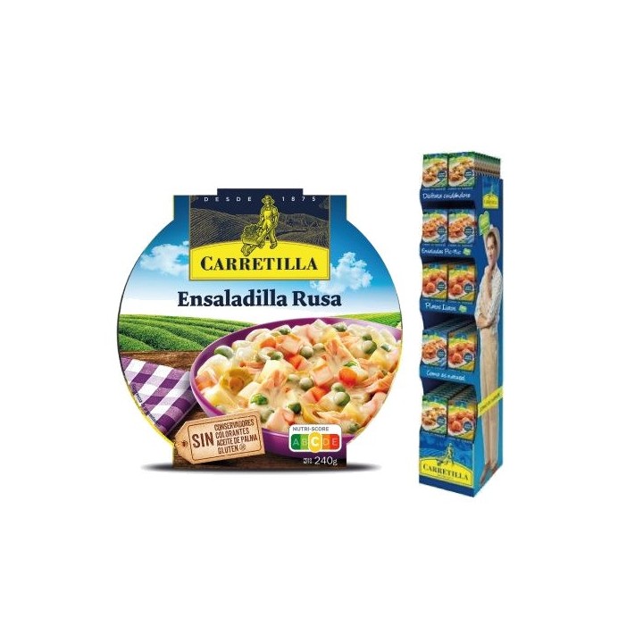 CARRETILLA Plato ensaladilla rusa 103708