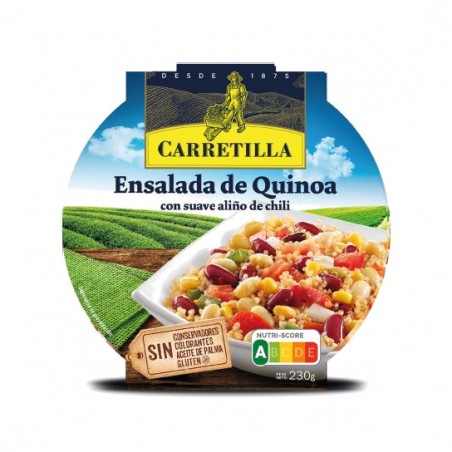 plat d'amanida de quinoa