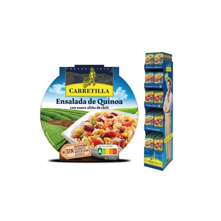 CARRETILLA Plato ensalada de quinoa 103710