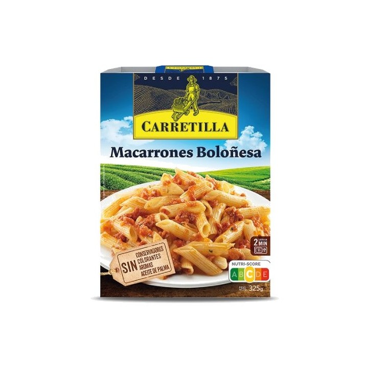 CARRETILLA Plato de macarrones a la boloñesa 103720