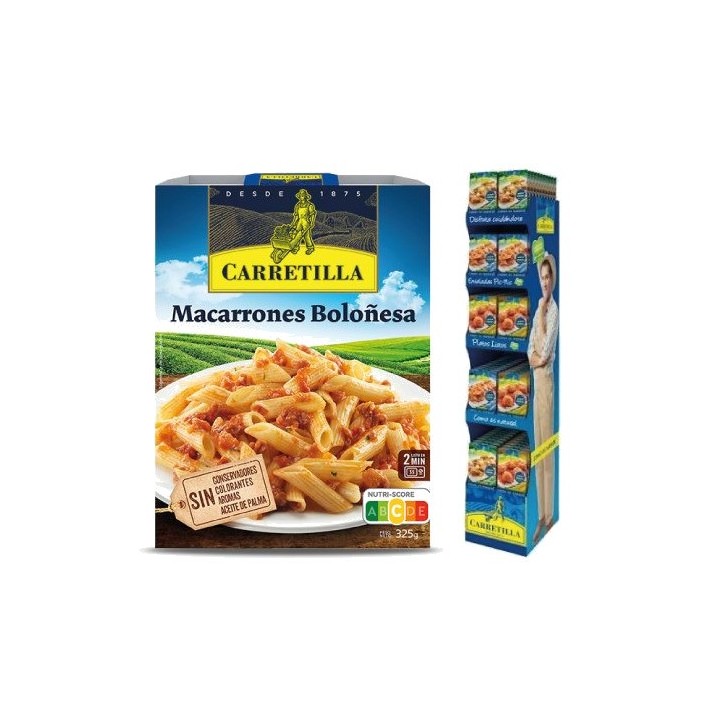 CARRETILLA Plato de macarrones a la boloñesa 103720