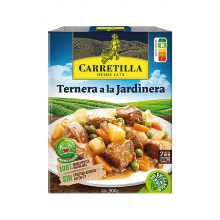 plat de veau du jardin