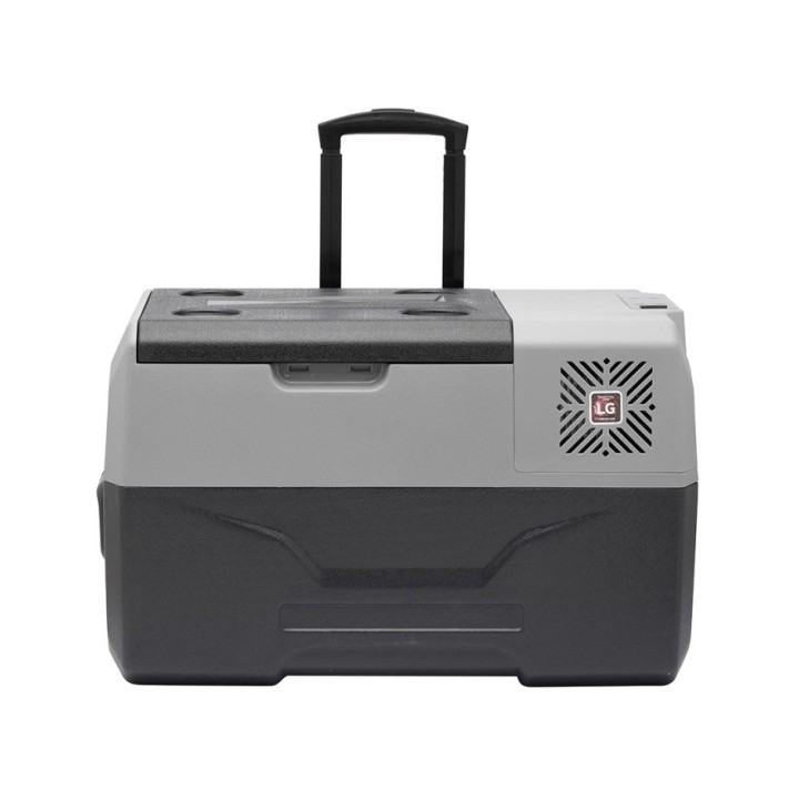 LG Nevera con compresor y conexion bluetooth USB, ruedas asa de transporte 12/24/220V 30L 15323