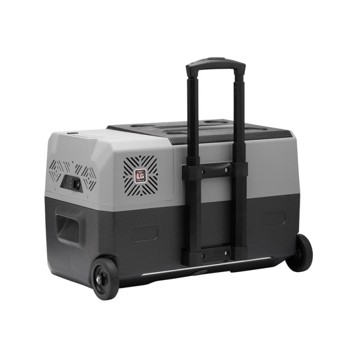 LG Nevera con compresor y conexion bluetooth USB, ruedas asa de transporte 12/24/220V 30L 15323