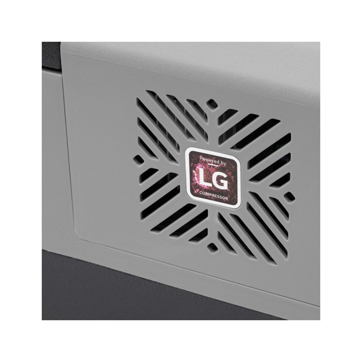 LG Nevera con compresor y conexion bluetooth USB, ruedas asa de transporte 12/24/220V 30L 15323