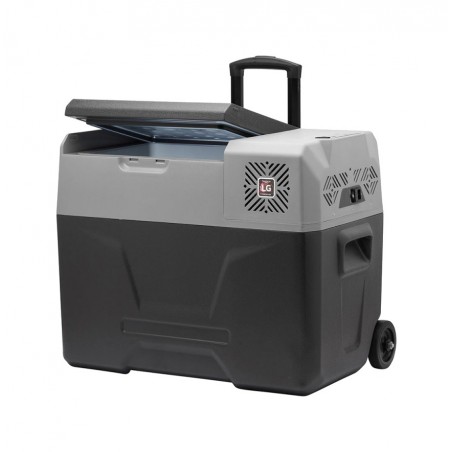 LG Nevera con compresor y conexion bluetooth USB, ruedas asa de transporte 12/24/220V 40L 15324