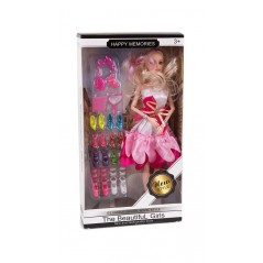 VARIOS Toy doll with accessories and shoes 32X18X4,50 CM 16311