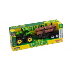VARIOS Tractor with toy trailer assorted colors 11X29X7,80 CM 16312