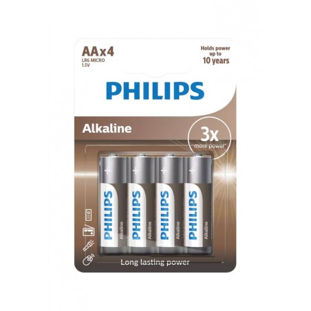 bateria alcalina eco range 4u lr6