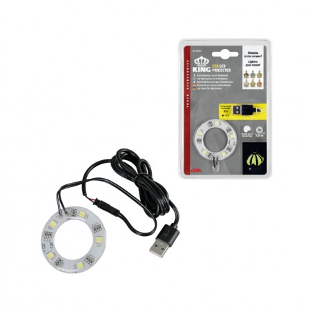 lysende usb-base til luftfrisker king