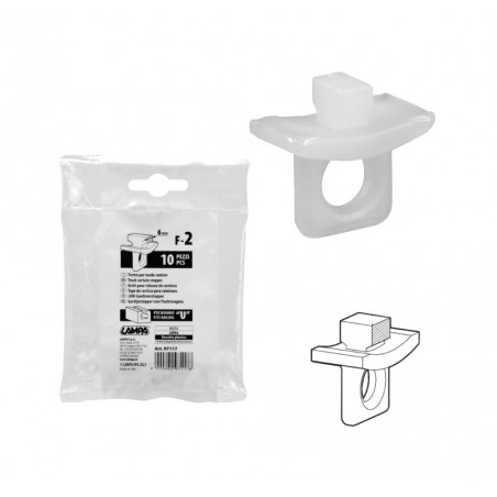 fermatenda per camion tipo u 6mm 10u