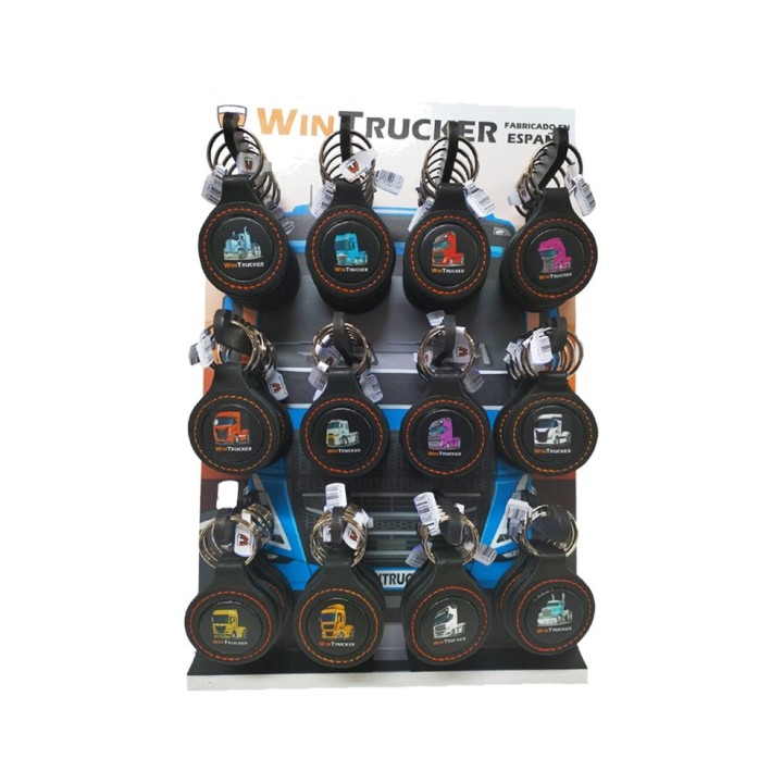 WINTRUCKER Empty keychain display WITHOUT the keychains 05145