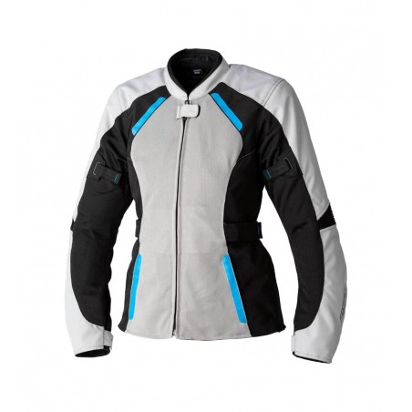 perforerad textil motorcykeljacka för dam ava mesh ce