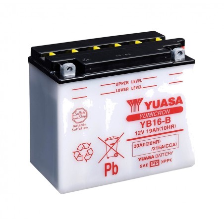 baterie cu electrolit yb16-b combipack