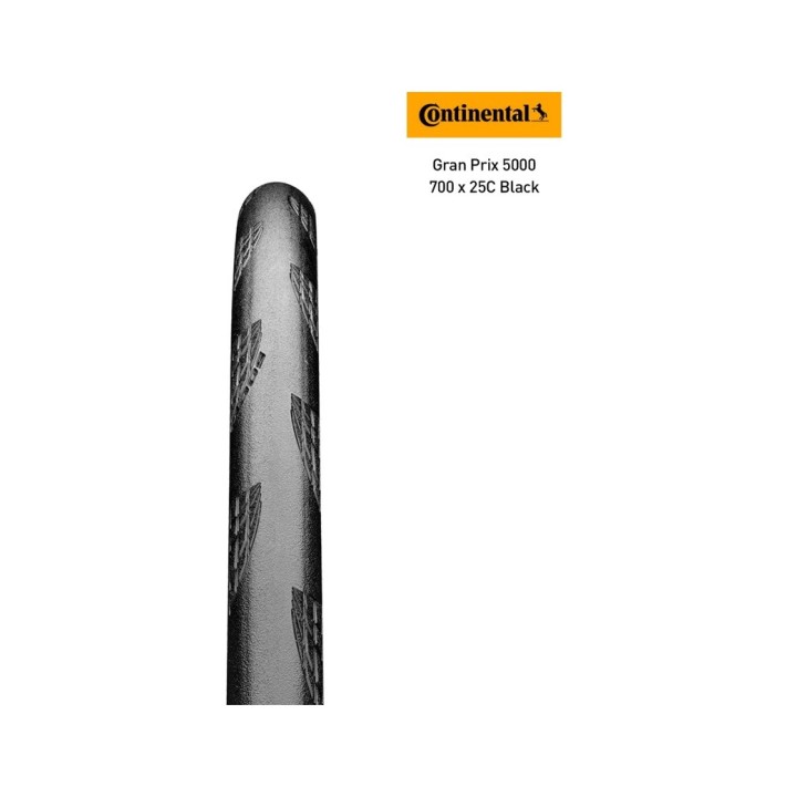 CONTINENTAL Tire for bicycle GRAND PRIX 5000 700X25 4019238007824