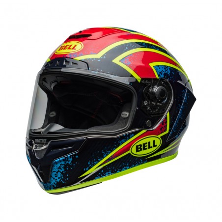 casco moto integrale race star dlx flex