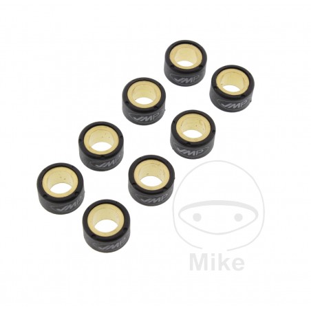 conjunto de 8 rolos variadores 10.5 g 20 x 12 mm