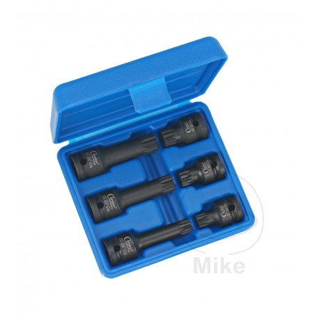 set van 6 versterkte schroevendraaierbits 1/2z m12-m18