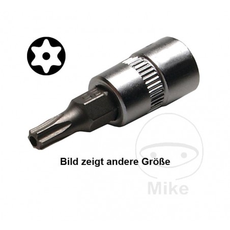 skrutkovačový bit torx s otvorom 1/4 t9