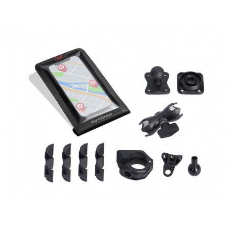 kit de fixation universel navigateur avec sac mobile gps