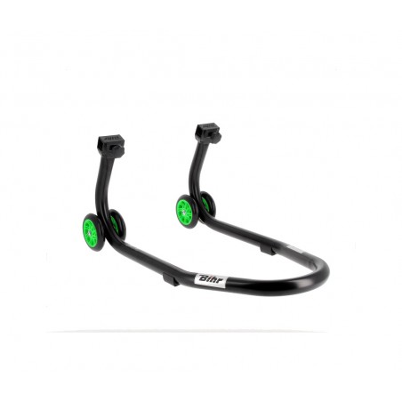 vorderständer, grüne räder home track front stand