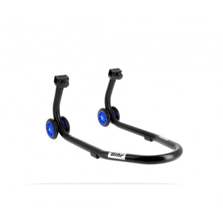 forstativ blå hjul home track front stand
