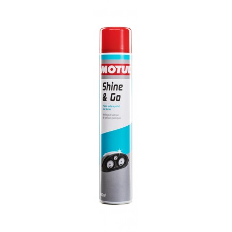 spray detergente per parti in plastica 6x0,750l shine & go 0.750l